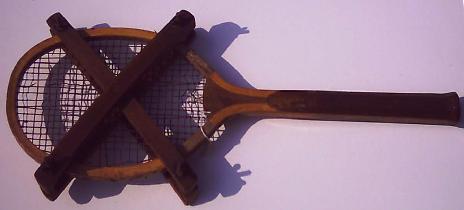 Free Standing Multiple Tennis Racket Press at 1stDibs